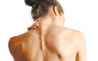 neck pain in osteochondrosis