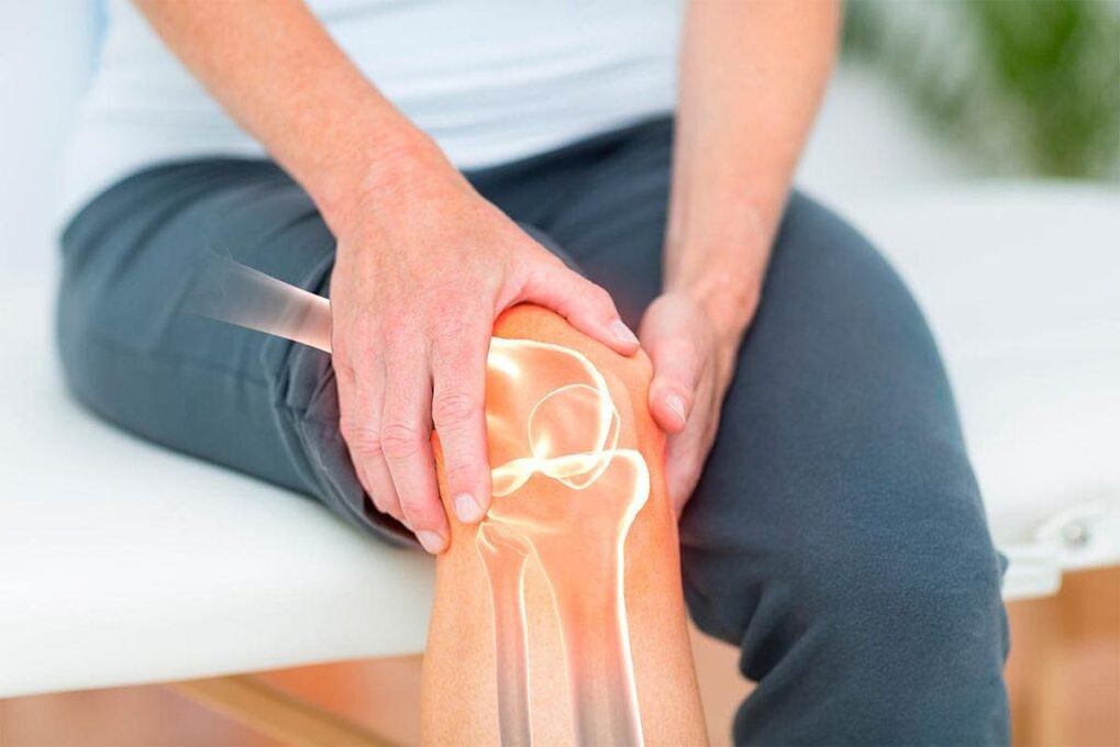 Knee pain in arthritis and arthritis